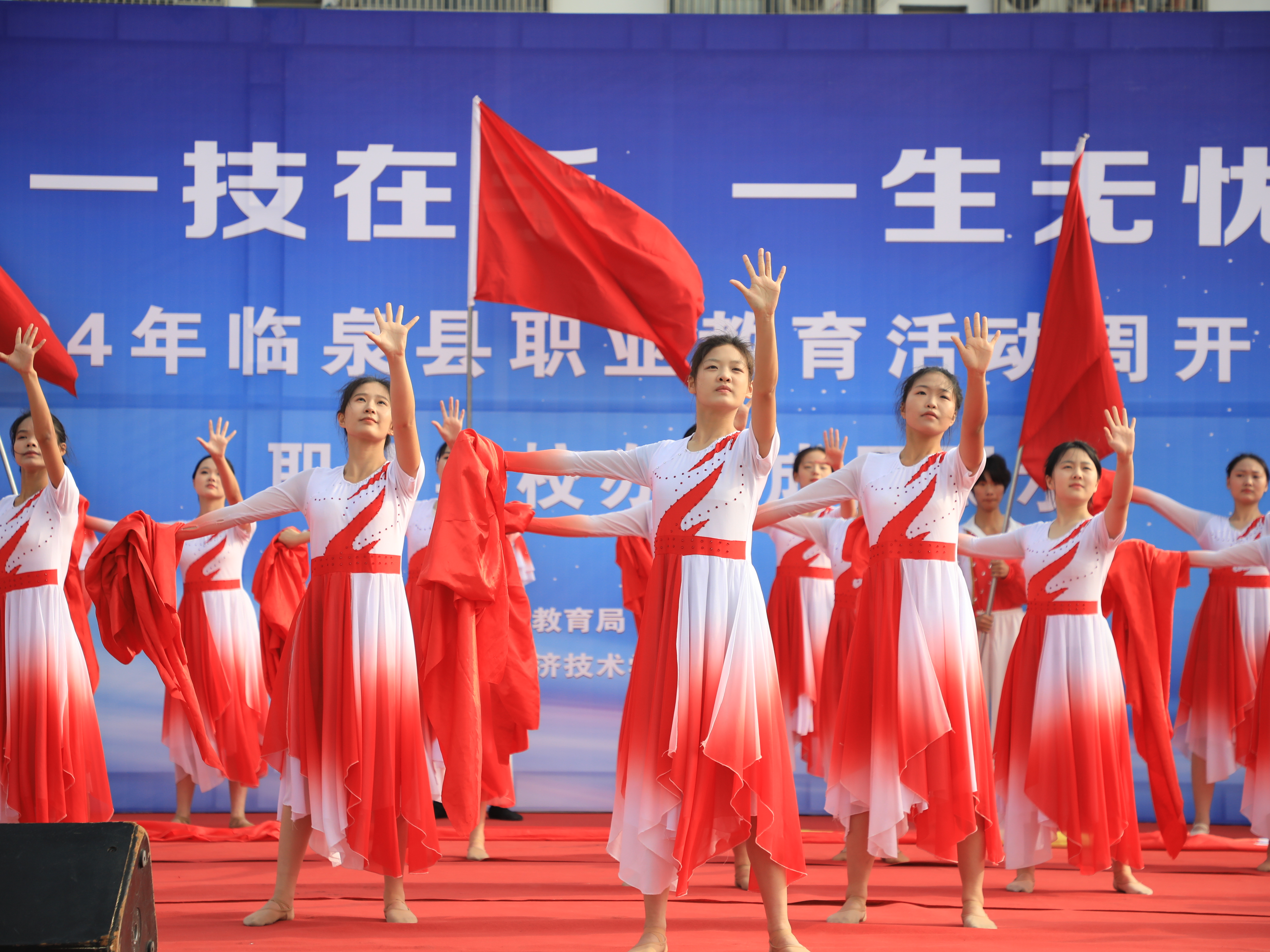 职教周 | 一技在手，一生无忧——临泉县2024年职业教育活动周启动